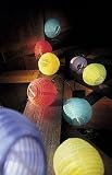 from Kingfisher 10 Solar Powered Weatherproof Chinese Lantern Outdoor Lights