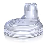 NubyReplacementSiliconeSpouts,ColorsMayVary,2Pack