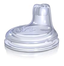 Nuby Replacement Silicone Spouts, Colors May Vary, 2 Pack