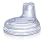 Nuby Replacement Silicone Spouts, Colors May Vary, 2 Pack