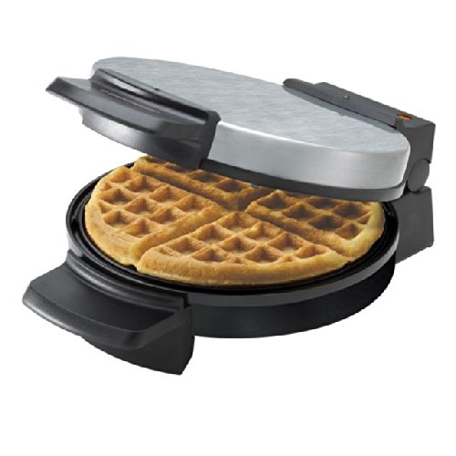 Black & Decker Chrome Belgian Waffle Maker WMB505