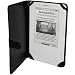 iGadgitz Luxury Black Genuine Leather Case Cover Sleeve for Amazon Kindle 2 Global Wireless 6"