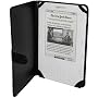 iGadgitz Luxury Black Genuine Leather Case Cover Sleeve for Amazon Kindle 2 Global Wireless 6"