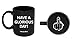 Funny Guy Mugs Have A Glorious Day Ceramic Coffee Mug, Black, 11-Ounce