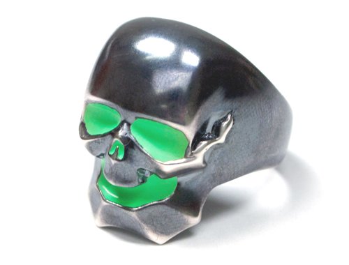 Black Rock Shooter - Dead Master Scull Silver Ring (Japanese size: 25)