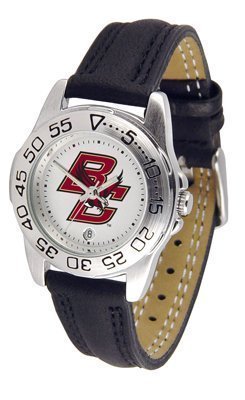 Boston College Eagles Suntime Ladies Sports Watch w/ Leather Band - NCAA College Athletics