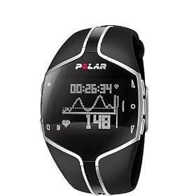 Polar FT80G1 Black Heart Rate Monitor Watch with G1 GPS Sensor