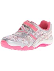 Shoes: Stride Rite SRT Lydia Running Shoe (Toddler),Silver/Pink/Sherbert,8 M US Toddler - Stride Rite