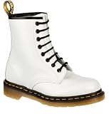 Dr Martens 1460W 11821104 Womens Boots White Patent Lamper