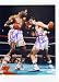 LARRY HOLMES GERRY COONEY AUTOGRAPHED BOXING 16X20 PHOTO (BOXING)
