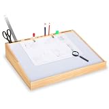 A2 Hobby Craft Light Box Beech Effect