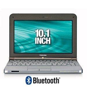 Toshiba Mini NB205-N310/BN 10.1-Inch Sable Brown Netbook - 9 Hour Battery Life