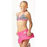 St. Tropez Pink Zebra Print 3Pc Bikini Swimsuit