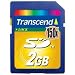 Electronics : Transcend 2Gb Sd Card 150X