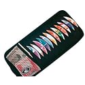 Car CD Storage Sun Visor - Premium Quality / Black / 12 Slots / Money Pouch