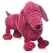 Plush Cordy Roy Dachhund 16"