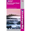 Berwick-upon-Tweed OS Landranger Map 75