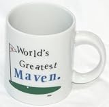 World's Greatest Golf Maven Porcelain Mug
