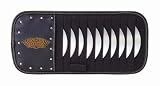 Monster Garage Studded Leather Look CD/DVD Visor Organizer