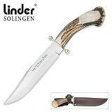 Linder Old West Stag Bowie Knife