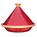 Le Souk Ceramique CT-BUR-12 12-Inch Cookable Tagine, Burgundy