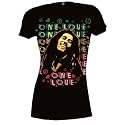 TS433 Bob Marley One Love Juniors T-Shirt