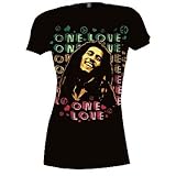 TS433 Bob Marley One Love Juniors T-Shirt