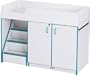 Jonti-Craft 5140JC180 Rainbow Accents Diaper Changer Combo