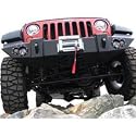 Lifestyle Winch Bumper w/ No Grill Guard 2007-2010 Jeep Wrangler JK & Unlimited JK JK07-B1851-1
