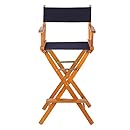 Casual Home 30-Inch Director Chair, Honey Oak Frame
