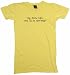 One More Repo, and I'll Be Debt Free Women's Tee Shirt Large-Yellow Babydoll (petite fit)