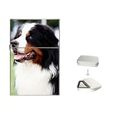 Bernese Mountain Dog Flip Top Lighter