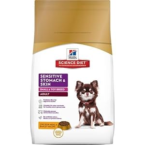 Hill's Science Diet Canine Adult Sensitive Stomach & Skin Small & Toy Breed Dog Food, 15 lb