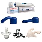 Hitachi Magic wand Massager with Bonus attachment kit (Hitachi Wand + Ultimate Pack)