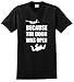 Skydiving Gift Because The Door was Open Skydiver T-Shirt Medium Black