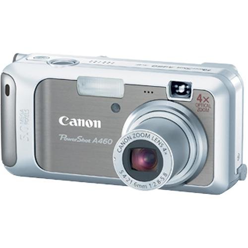 Canon PowerShot A460 5.0MP Digital Camera with 4x Optical Zoom (Silver)