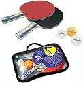 Hudora Tischtennisset New Contest, 2 Schläger, 3 Bälle