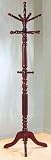 Walnut Finish Coat Rack By Coaster Furniture