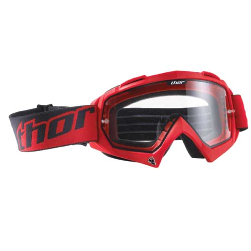 THOR MOTOCROSS ENEMY GOGGLES -NEW (RED)
