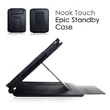 CaseCrown Epic Standby Case (Black) for Barnes & Noble All New NOOK, The Simple Touch Reader