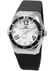 Fancy Face Womens FF1083-Black Analog Display Japanese Quartz Black Watch