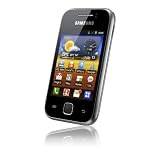 Samsung Galaxy Y S5360 / S5363 Smartphone (7,62cm (3Zoll) Display, Touchscreen, 2 Megapixel Kamera, Android 2.3) metallic-grau SIM Lock frei