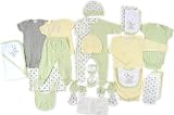 Luvable Friends 24-Piece Layette Starter Set, Green, 0-6 Months