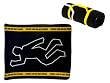 Wanted Fleece Rug Crime Scene