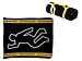 Kitchen & Housewares : Wanted Fleece Rug Crime Scene
