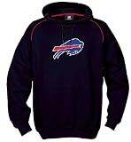 Buffalo Bills Embroidered NavyPro Hooded Sweatshirt By VF Imagewear