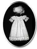 Honey Bee - Newborn/Infant Baby Girls Christening Gowns, White (Size 18Months)