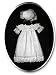 Honey Bee - Newborn/Infant Baby Girls Christening Gowns, White