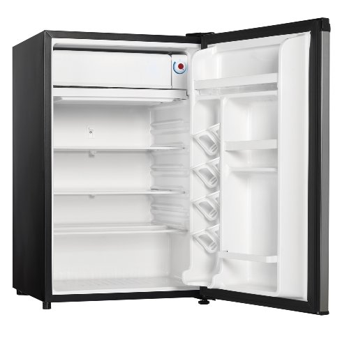 Danby DCR122BSLDD 3.2 cu.ft. Compact Refrigerator - Spotless Steel Danby DCR122BSLDD 3.2 cu.ft. Compact Refrigerator - Spotless Steel