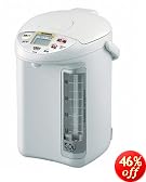 ZOJIRUSHI 湯めいっぱい マイコン沸とう電動ポット グレー CD-PA50-HA
